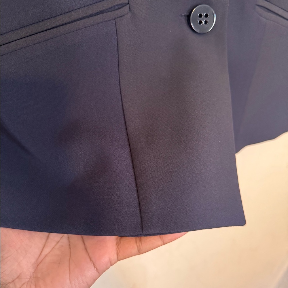 Women's Navy & black Blazer - Picture 2 of 6